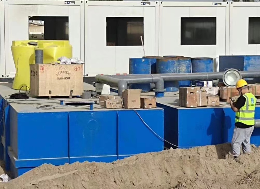 阿克苏医院污水施工